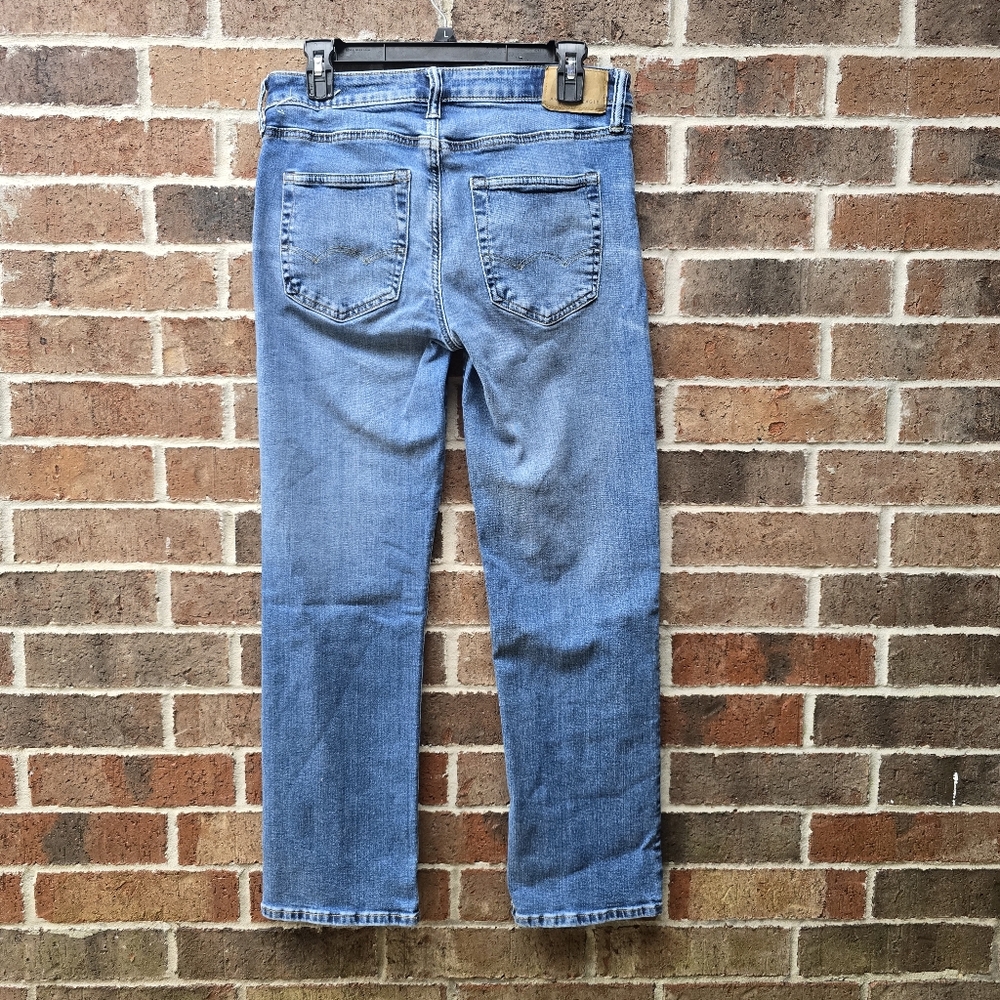 American Eagle Outfitters Light Blue Boot Cut Jeans Airflex - Picture 4 of 9